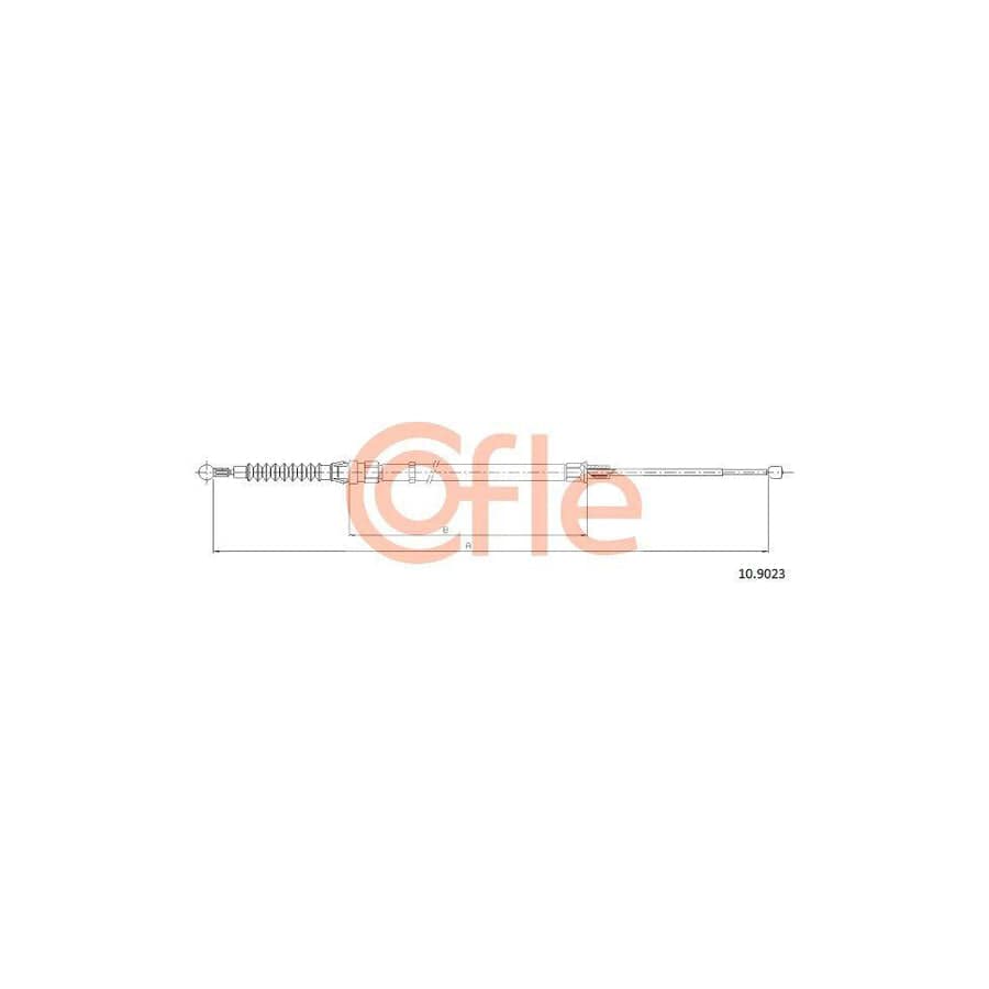 Cofle 10.9023 Hand Brake Cable