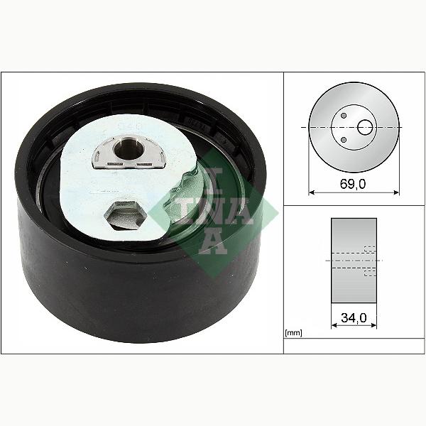 INA 531094110 Timing Belt Tensioner Pulley