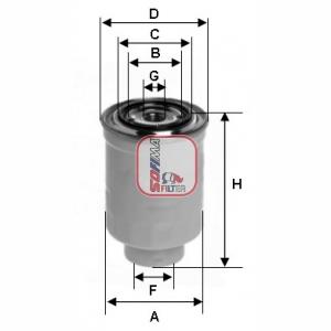 SOFIMA S4393NR Fuel Filter