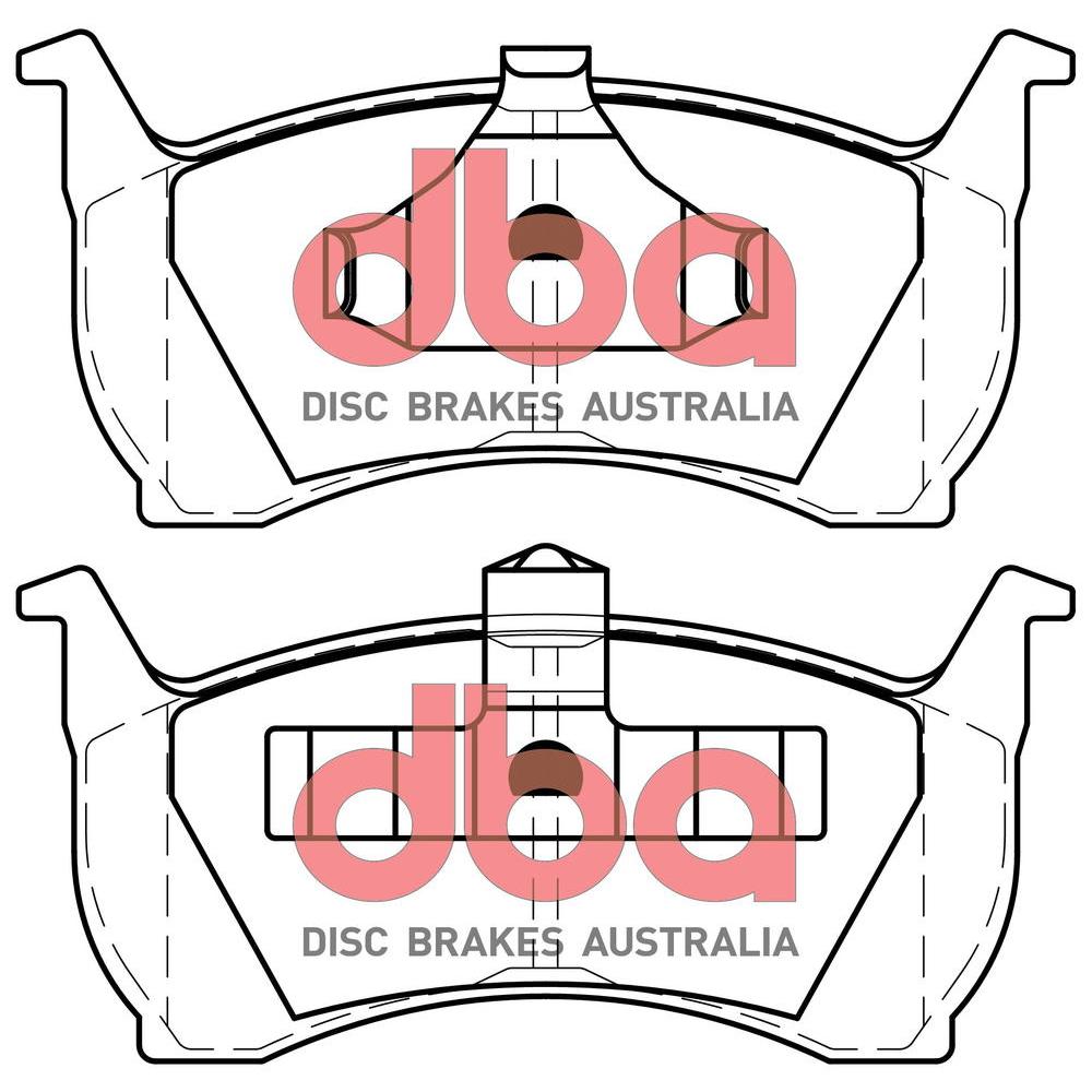 DBA DB1108SP High Performance Brake Pad Set