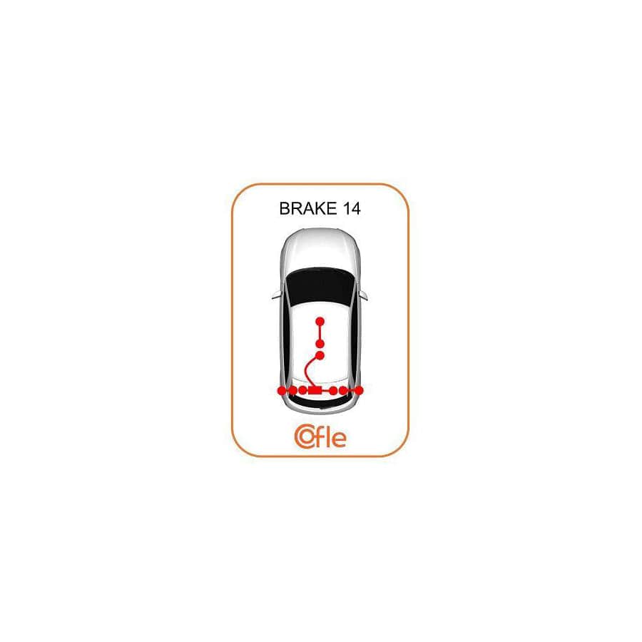 Cofle 11.5793 Hand Brake Cable