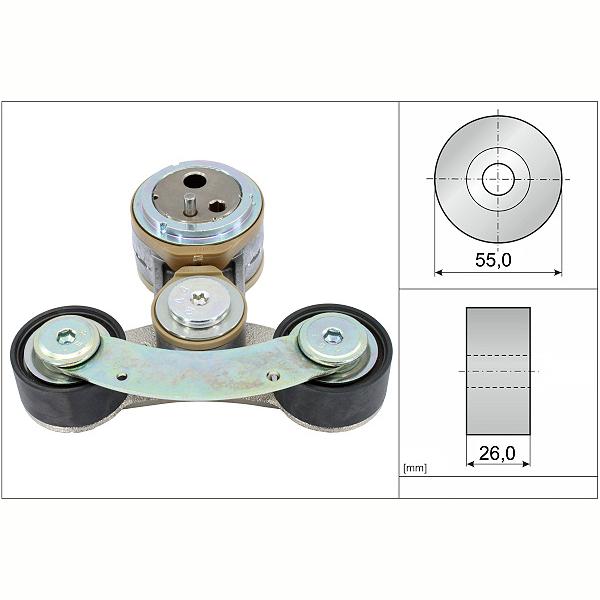 INA 534082610 V-Ribbed Belt Tensioner Lever