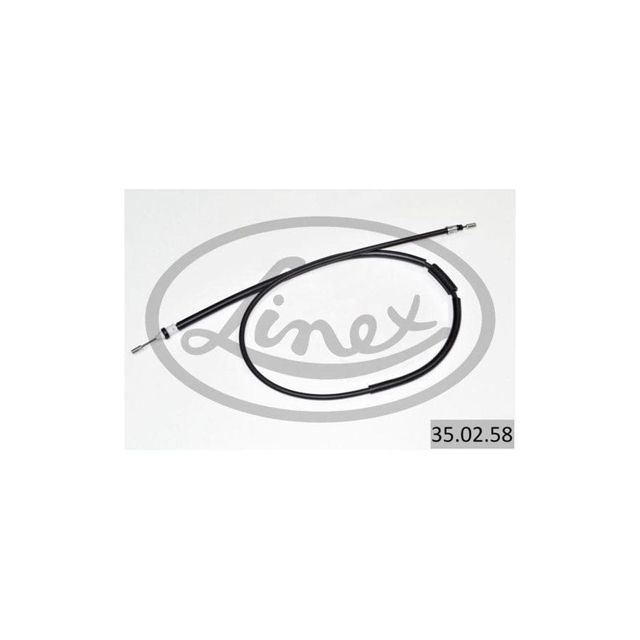 Linex 35.02.58 Hand Brake Cable for Renault Clio III Hatchback (Br0/1, Cr0/1)