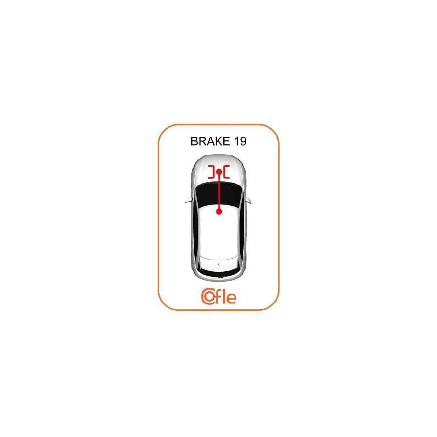 Cofle 92.10.465 Hand Brake Cable