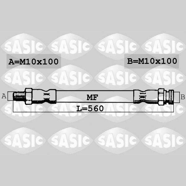 SASIC SASSBH6294 Brake Hose
