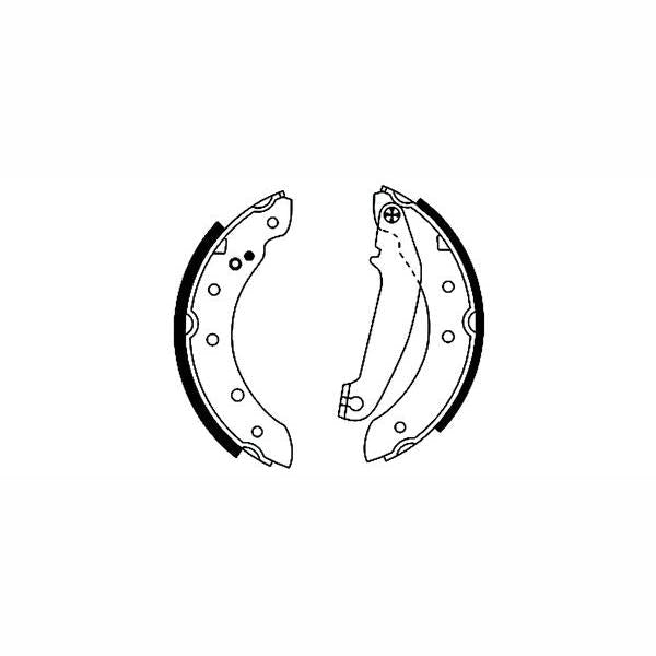 TEXTAR 91046300 Brake Shoe Set