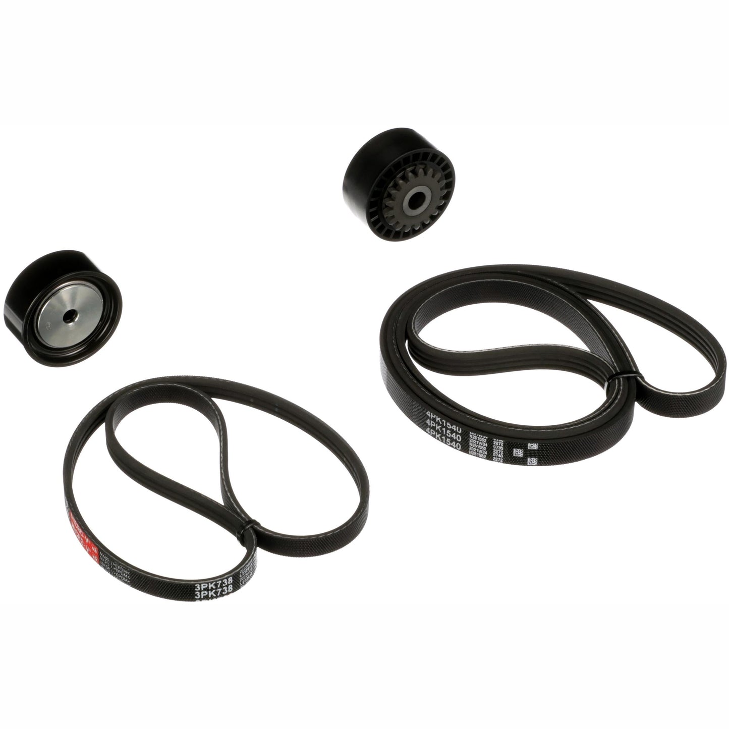 GATES GATK063PK738 V-Ribbed Belt Set