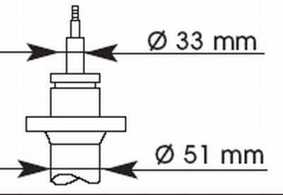 KYB Ultra Sr 371004 Shock Absorber