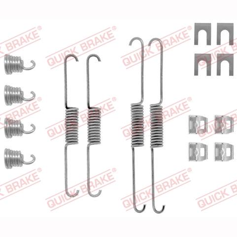 QUICK BRAKE QB105-0553 Brake Shoes Accessory Kit