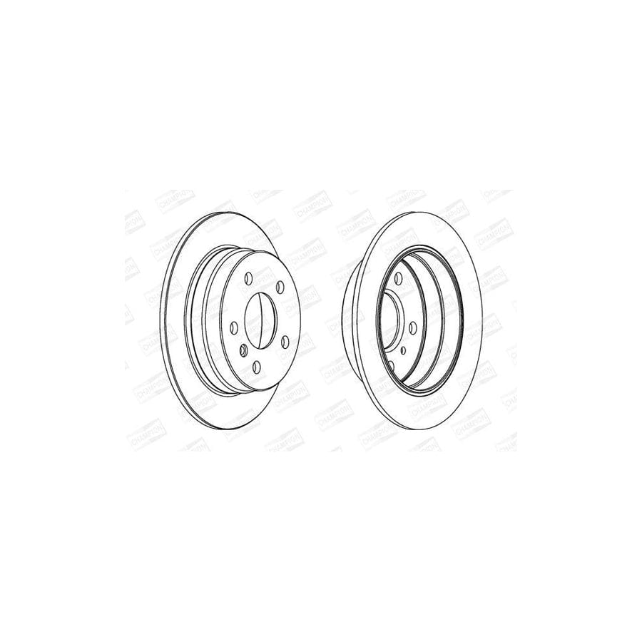 Champion 562274Ch Brake Disc