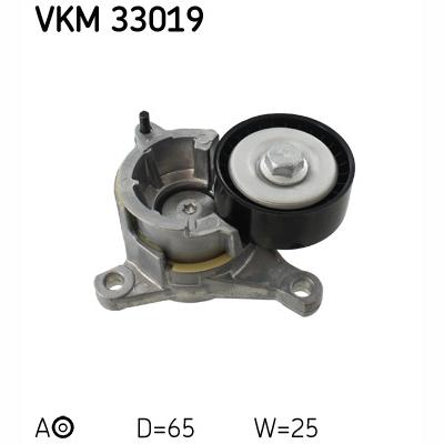 SKF VKM33019 V-Ribbed Belt Tensioner Pulley