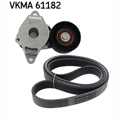 SKF VKMA61182 V-Ribbed Belt Set