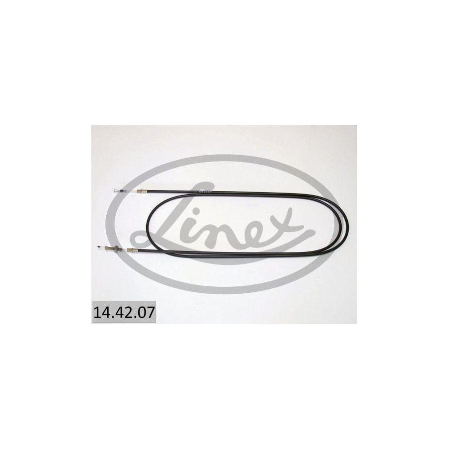 Linex 14.42.07 Cable, Stowage Box Flap Opener for Fiat Cinquecento (170)