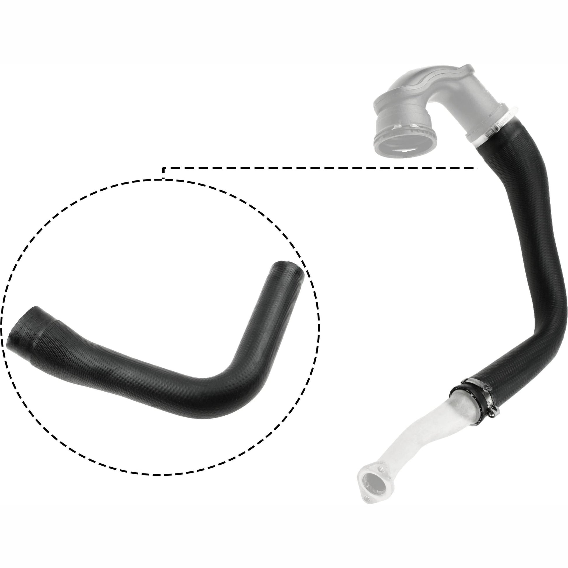 GATES GAT09-0169 Charge Air Hose