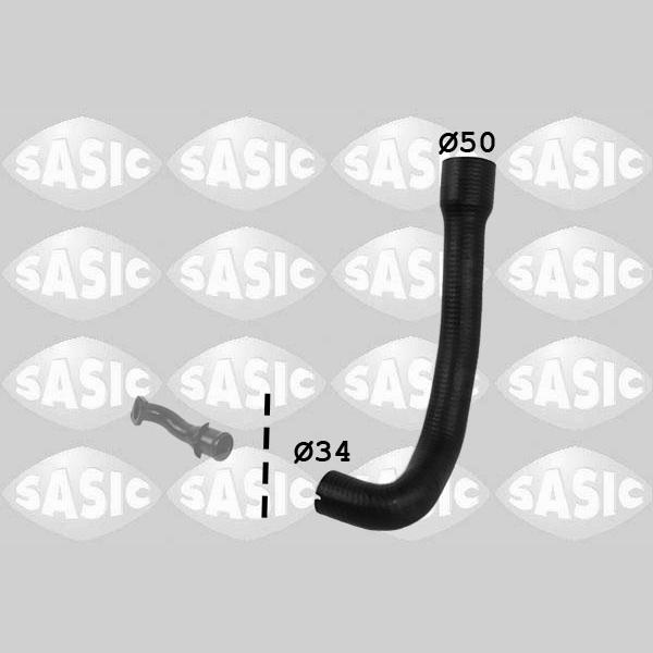SASIC SAS3336240 Charge Air Hose