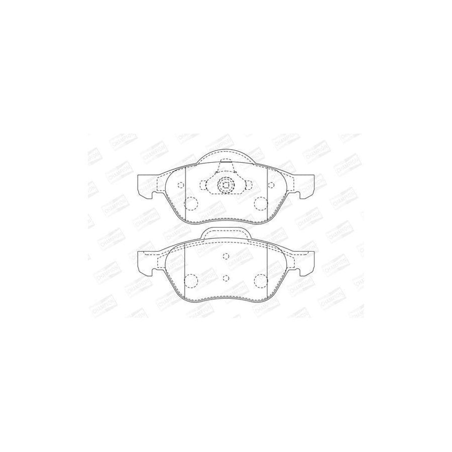 Champion 573016Ch Brake Pad Set