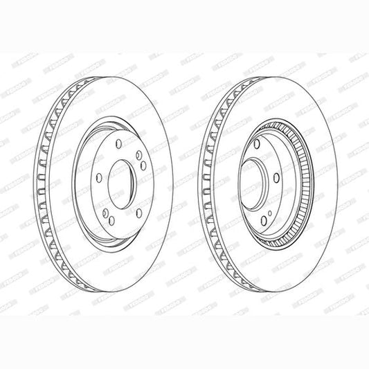 FERODO DDF1795C Brake Disc .