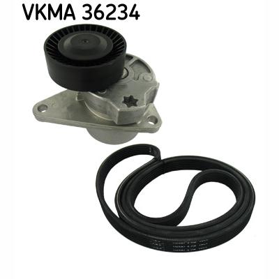 SKF VKMA36234 V-Ribbed Belt Set