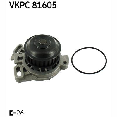 SKF VKPC81605 Water Pump