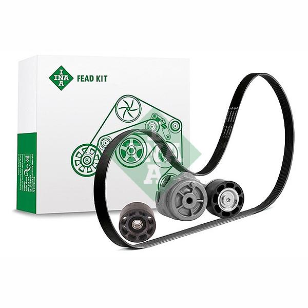 INA 529418010 V-Ribbed Belt Set