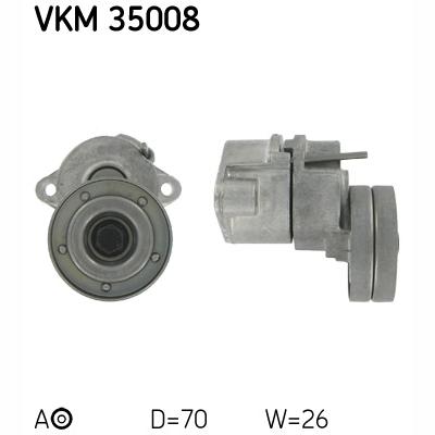 SKF VKM35008 V-Ribbed Belt Tensioner Pulley
