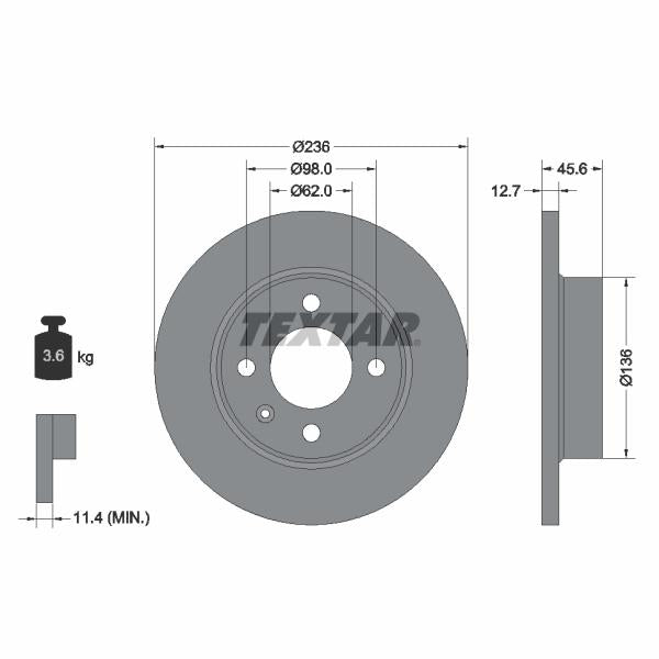 AUTOFREN SEINSA D7-185C Brake Caliper Guide Sleeve Kit