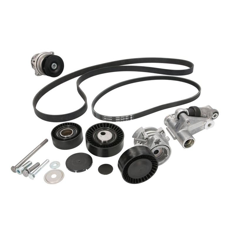 INA 529005330 Water Pump + V-Ribbed Belt Kit