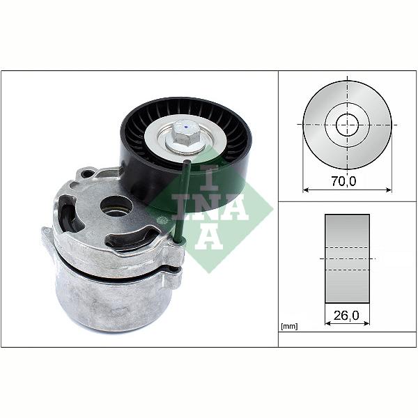 INA 534071110 V-Ribbed Belt Tensioner Lever