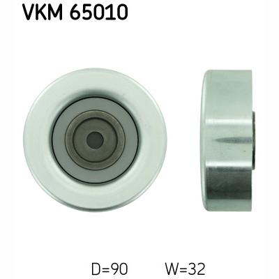 SKF VKM65010 V-Ribbed Belt Deflection/Guide Pulley