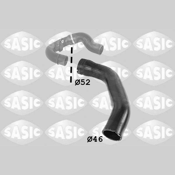 SASIC SAS3356082 Charge Air Hose