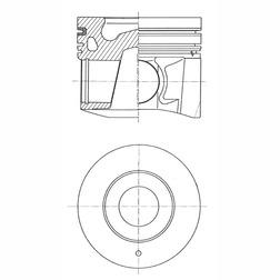 KOLBENSCHMIDT 41643600 Piston