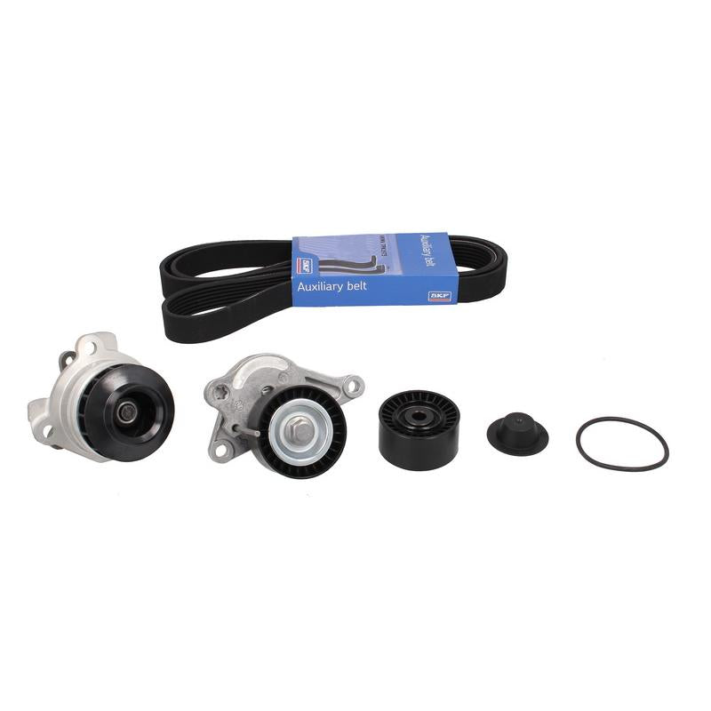 SKF VKMC36086-1 Water Pump + V-Ribbed Belt Kit