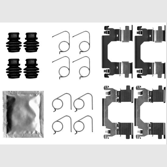 TEXTAR 82543200 Disc Brake Pad Accessory Kit