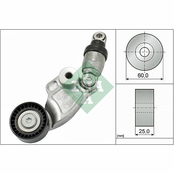 INA 533012810 V-Ribbed Belt Tensioner Lever