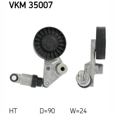 SKF VKM35007 V-Ribbed Belt Tensioner Pulley