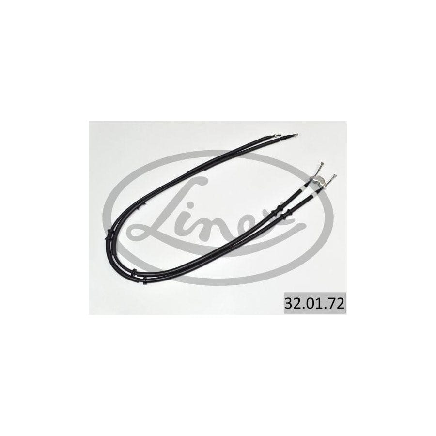 Linex 32.01.72 Cable, Service Brake for Opel Zafira A (T98)
