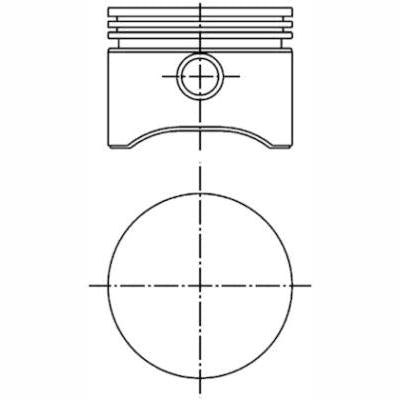 KOLBENSCHMIDT 40189600 Piston