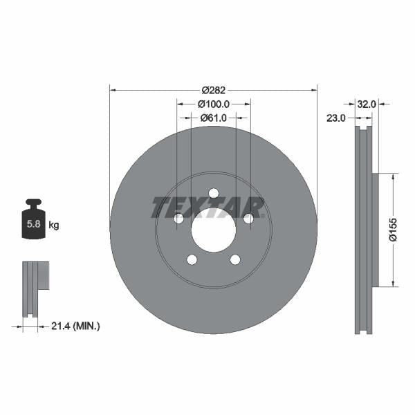 SBP 11-IV-009 Brake Disc Splash Guard