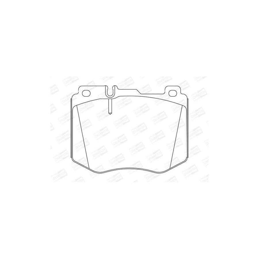 Champion 573608Ch Brake Pad Set