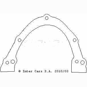 HANS PRIES HP100193 Housing Cover (Crankcase) Gasket