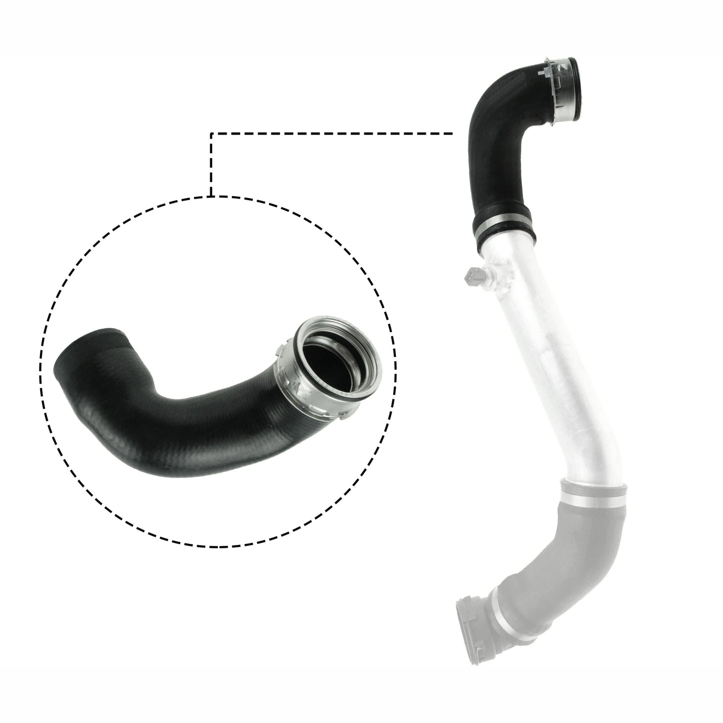 GATES GAT09-0713 Charge Air Hose