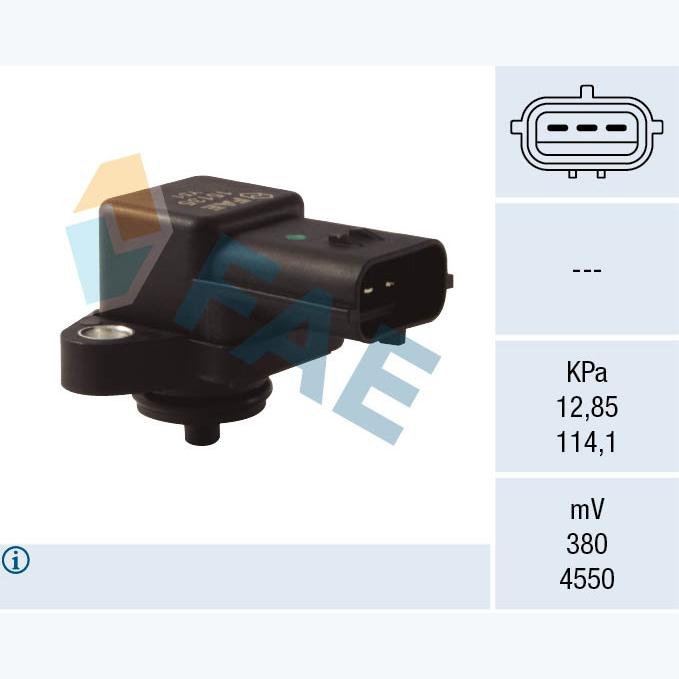 FAE AE15135 Intake Manifold Pressure Sensor