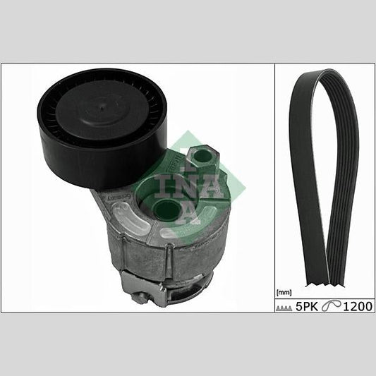 INA 529001510 V-Ribbed Belt Set