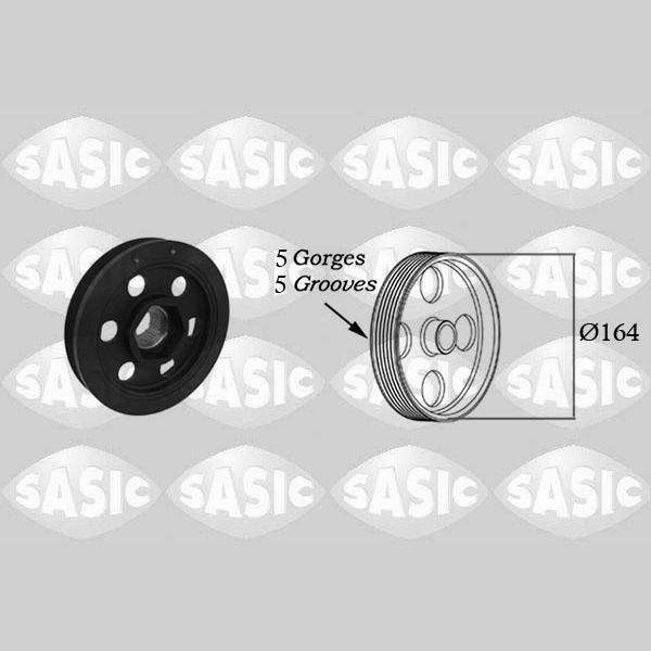 SASIC SAS2156061 Crankshaft Belt Pulley