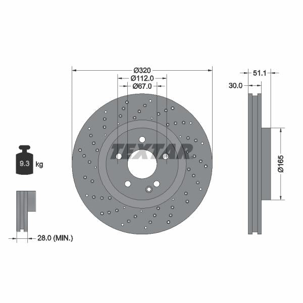 AUTOFREN SEINSA D7-132C Brake Caliper Guide Sleeve Kit