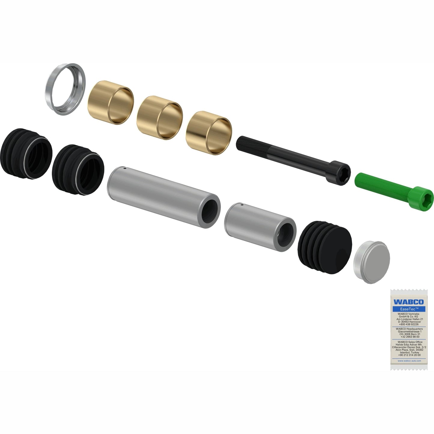 WABCO 12999678VT Disc Brake Caliper Repair Kit