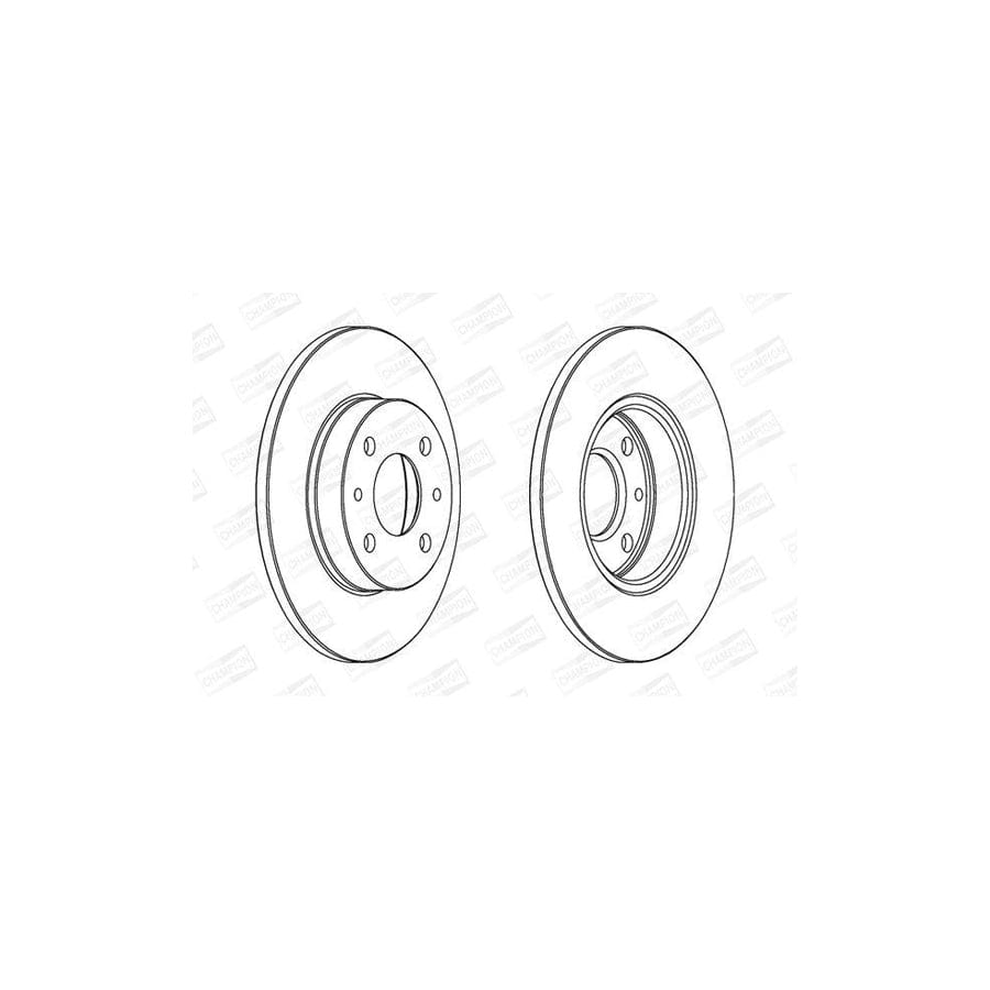 Champion 561380Ch Brake Disc