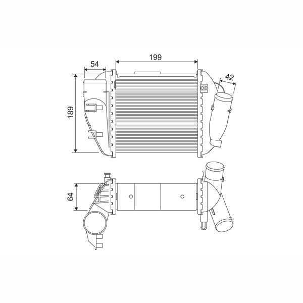 VALEO VAL817870 Charge Air Cooler