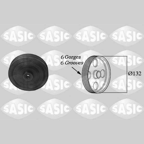 SASIC SAS2154003 Crankshaft Belt Pulley