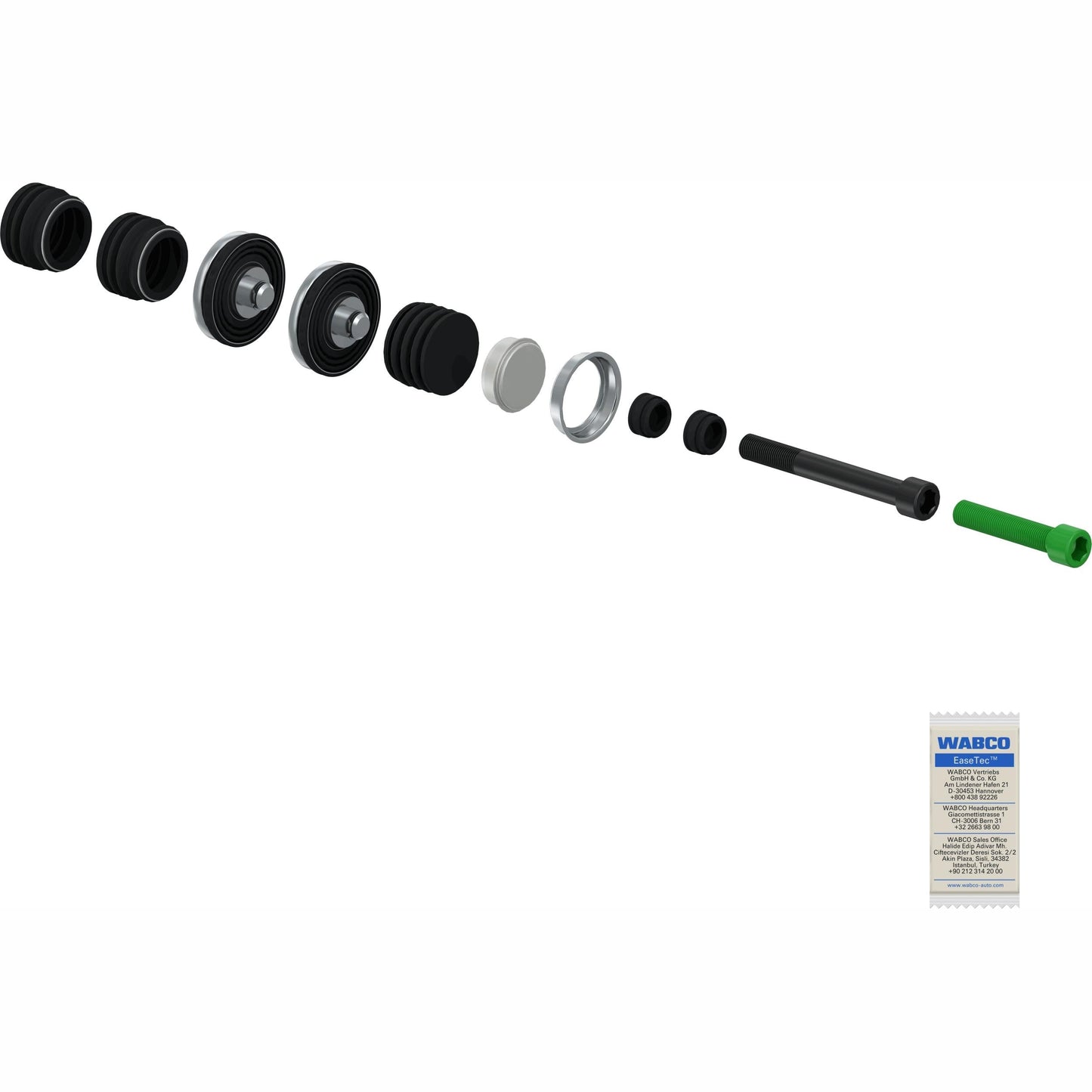 WABCO 12999677VT Disc Brake Caliper Repair Kit